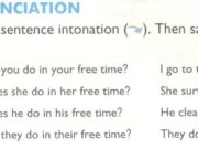 Unit 13. What do you do in your free time? trang 52 SBT Tiếng Anh lớp 5 mới: My name is Chinh. There are four people in my family. I usually read books in my free time