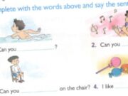 Unit 5. Can you swim? trang 20 SBT Tiếng Anh 4 mới: Ask and answer the questions to find out what your family members can do