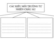 Bài 52Thiên nhiên châu Âu (tiếp theo) SBT Địa lớp 7: Nêu những thuận lợi của môi trường này với sự phát triển nông nghiệp