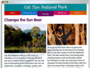 Extensive reading: Animals – Family & Friends Special Edition Grade 4:  Read again. What animals can you see in Cat Tien National Park?