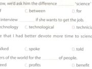 B. Vocabulary and Grammar – Unit 11 – Sách bài tập Tiếng Anh 8 thí điểm:  Use the correct form of the words given to complete the sentences.