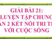 Bài 21: Luyện tập chung trang 80, 81, 82 SGK Toán 2 tập 1