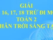 14, 15, 16, 17, 18 trừ đi một số trang 65, 66 SGK Toán 2