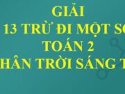 13 trừ đi một số trang 64 Toán lớp 2 Chân trời sáng tạo