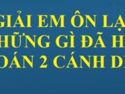 Em ôn lại những gì đã học trang 52, 53 SGK Toán lớp 2 Cánh diều