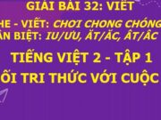 Nghe – viết: Chơi chong chóng trang 134 SGK Tiếng Việt 2 Kết nối tri thức