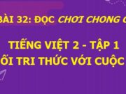 Bài 32: Chơi chong chóng Tiếng Việt 2 Kết nối tri thức với cuộc sống