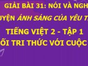 Nói và nghe: Kể chuyện Ánh sáng của yêu thương