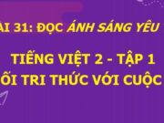 Soạn bài Ánh sáng của yêu thương trang 130 SGK Tiếng Việt 2 tập 1