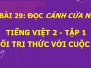 Soạn bài Cánh cửa nhớ bà Tiếng Việt lớp 2 Kết nối tri thức