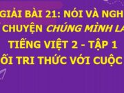 Nói và nghe: Kể chuyện Chúng mình là bạn Tiếng Việt 2 Kết nối tri thức