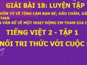 Luyện tập trang 84 SGK Tiếng Việt 2 Kết nối tri thức