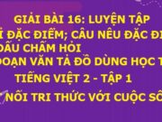 Luyện tập trang 68, 69 SGK Tiếng Việt 2 tập 1 Kết nối tri thức