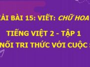 Viết Chữ hoa G. Gần mực thì đen gần đèn thì sáng SGK Tiếng Việt lớp 2