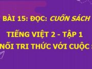 Soạn bài Cuốn sách của em Tiếng Việt 2 SGK Kết nối tri thức