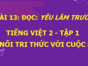 Soạn bài Yêu lắm trường ơi! Tiếng Việt 2 Kết nối tri thức