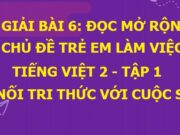 Đọc mở rộng Về chủ đề Trẻ em làm việc nhà trang 30 SGK Tiếng Việt 2 Kết nối tri thức