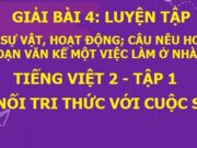 Luyện tập tìm và gọi tên các vật trong tranh trang 22 Tiếng Việt 2 Kết nối tri thức