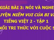 Nói và nghe: Kể chuyện Niềm vui của Bi và Bống