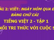 Nghe – viết: Ngày hôm qua đâu rồi?