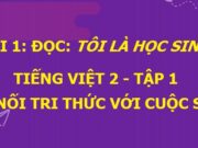 Soạn bài Tôi là học sinh lớp 2 SGK Tiếng Việt 2 Kết nối tri thức