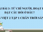 Từ chỉ người, hoạt động Đặt câu hỏi Ở đâu? trang 140 SGK Tiếng Việt 2 Chân trời sáng tạo