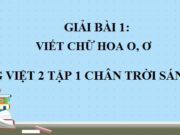 Viết Chữ hoa Ô, Ơ. Ở hiền gặp lành Tiếng Việt 2 Chân trời sáng tạo