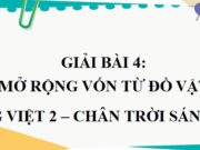 Mở rộng vốn từ Đồ vật. Giải ô chữ trang 95 SGK Tiếng Việt 2 Chân trời sáng tạo