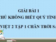 Soạn bài Cô chủ không biết quý tình bạn Tiếng Việt 2  Chân trời sáng tạo