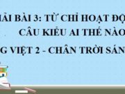 Từ chỉ hoạt động. Câu kiểu Ai thế nào? trang 68 SGK Tiếng Việt 2 Chân trời sáng tạo