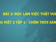 Soạn bài Làm việc thật vui Tiếng Việt 2 Chân trời sáng tạo