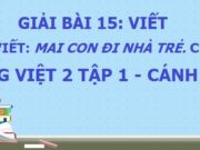 Bài viết 1 Nghe – viết: Mai con đi nhà trẻ. Chữ hoa N