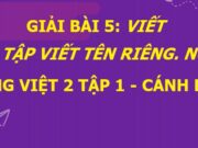 Bài viết 2: Luyện tập viết tên riêng, Nội quy