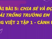 Soạn bài Cái trống trường em Tiếng Việt lớp 2 Cánh diều