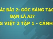 Góc sáng tạo: Bạn là ai? trang 20 Tiếng Việt 2 tập 1