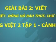 Nghe – viết: Đồng hồ báo thức