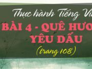 Thực hành Tiếng Việt trang 108 Ngữ văn 6 tập 1 Kết nối tri thức