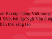 Giải Tiếng Việt – Bài 3: Vẻ đẹp quê hương trang 30, 31 SBT Văn 6 Chân trời sáng tạo