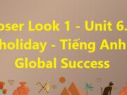 A Closer Look 1 Unit 6 Our Tet holiday – Tiếng Anh 6 Kết nối tri thức