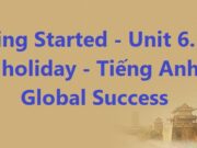 Getting Started Unit 6 Our Tet holiday Tiếng Anh 6 Kết nối tri thức