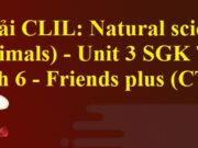 CLIL Natural science (Animals) – Unit 3 Tiếng Anh 6 Friends plus