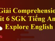 Giải Comprehension Unit 6 Tiếng Anh lớp 6 Explore English