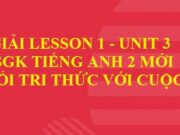 Giải Tiếng Anh lớp 2: Lesson 3 Unit 6 On the farrm