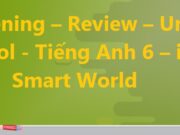 Review Unit 2. School – Listening trang 88 Tiếng Anh 6 iLearn Smart World