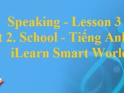 Lesson 3 Unit 2: Speaking Book lover – Tiếng Anh 6 iLearn Smart World