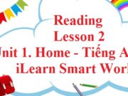 Giải Reading – Lesson 2 Unit 1 Home Tiếng Anh 6 iLearn Smart World