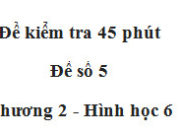 Kiểm tra 1 tiết Hình học 6 chương 2 [Đề 5]: Hai tia Ay và By có phải là hai tia trùng nhau không? Vì sao?